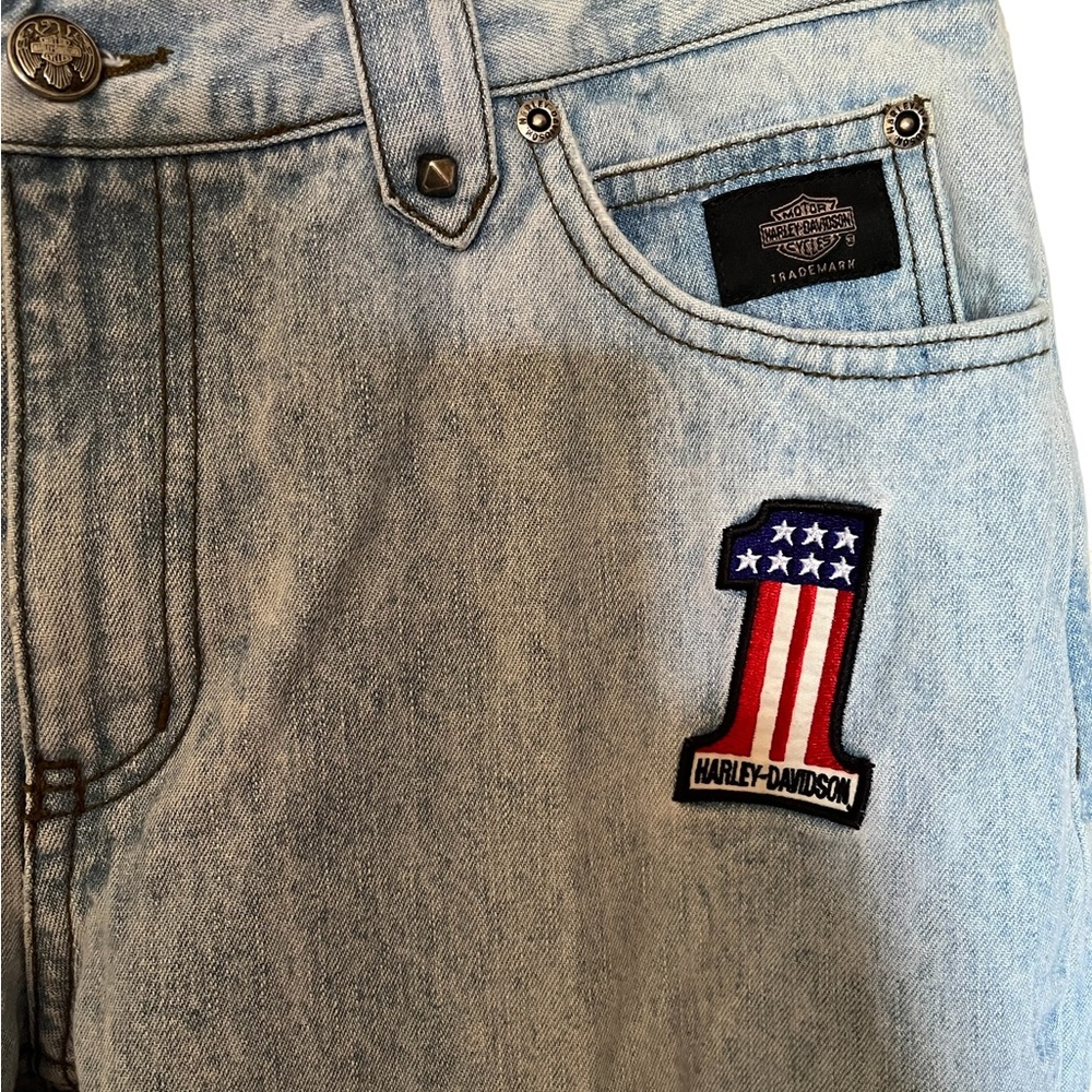 Vintage Harley Davidson #1 One Logo Jeans